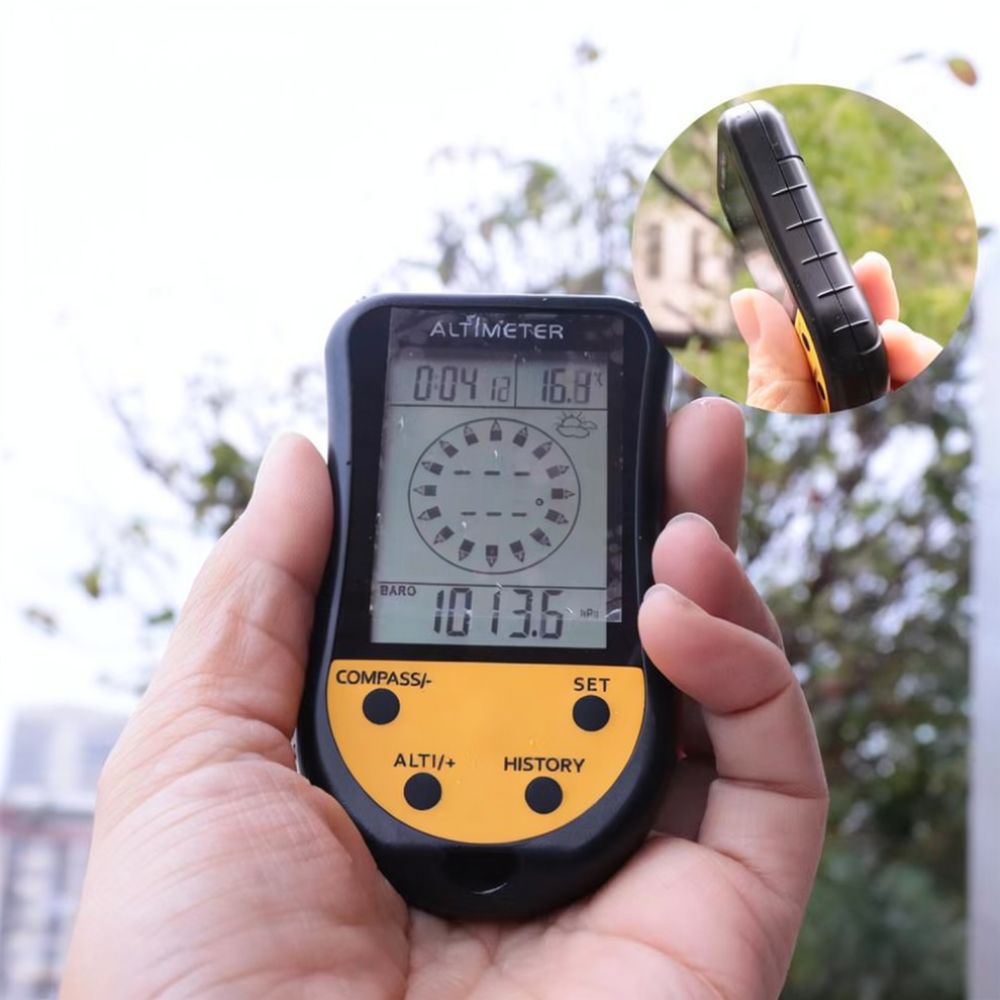 Altímetro digital portátil, ba - Outdoor Sport Climbing Gear avaliação e preço