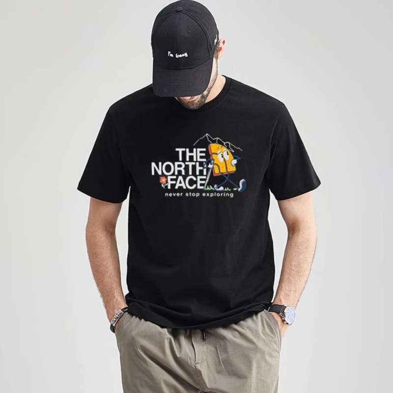 Camiseta de Algodão com Logo d - Outdoor Sport North Face avaliação e preço
