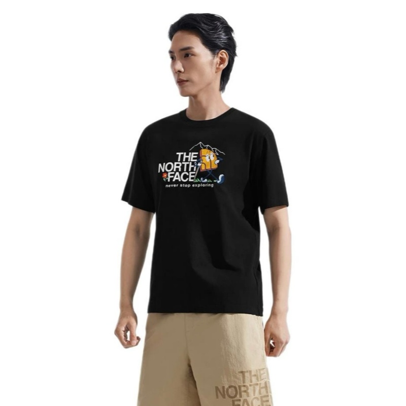 Camiseta de Algodão com Logo d - Outdoor Sport North Face avaliação e preço