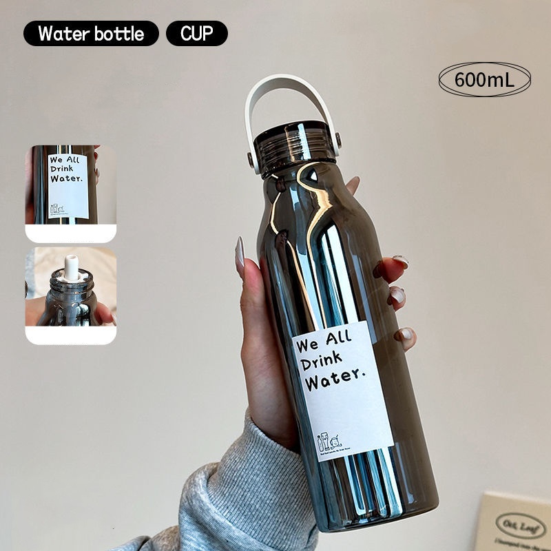 Garrafa de água de vidro espes - Outdoor Sport Glass Water Bottle avaliação e preço